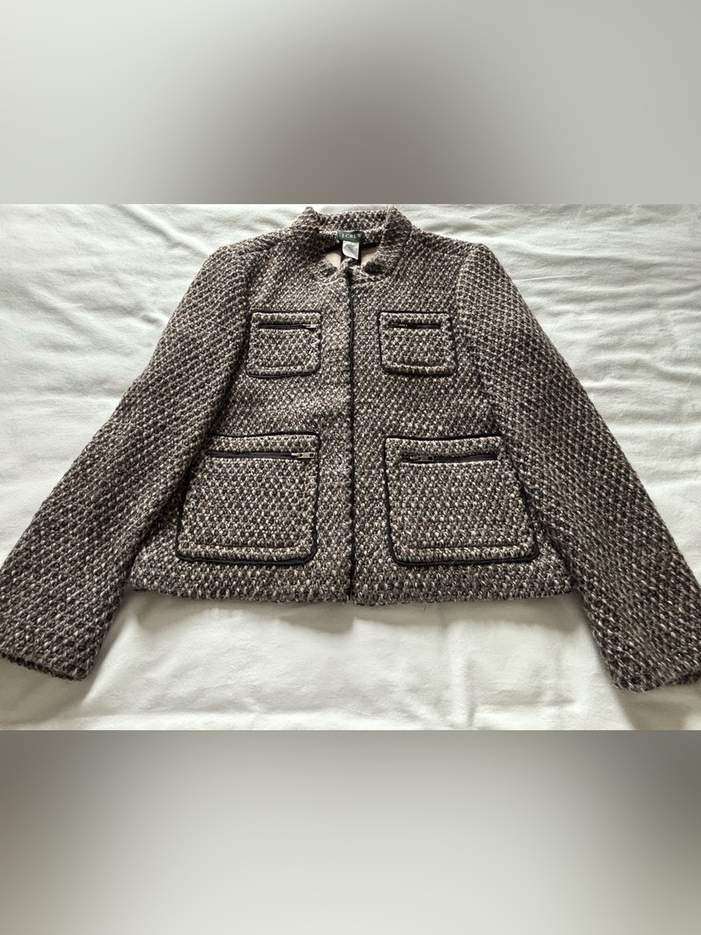 NWOT! RARE! J. Crew Tweed Pocket Blazer